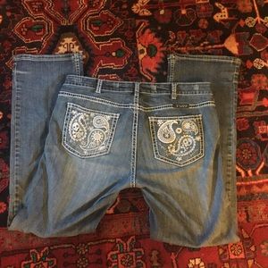 Cowgirl Tuff Paisley 34x33